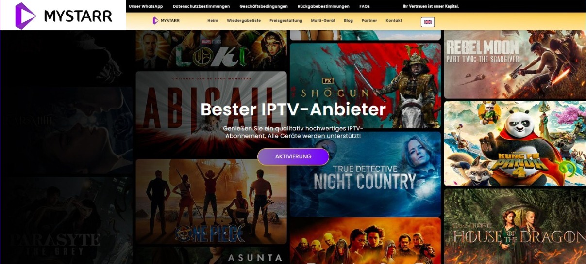 MYSTARR IPTV – Over 151.000 Live & VODs for €24.99 Month