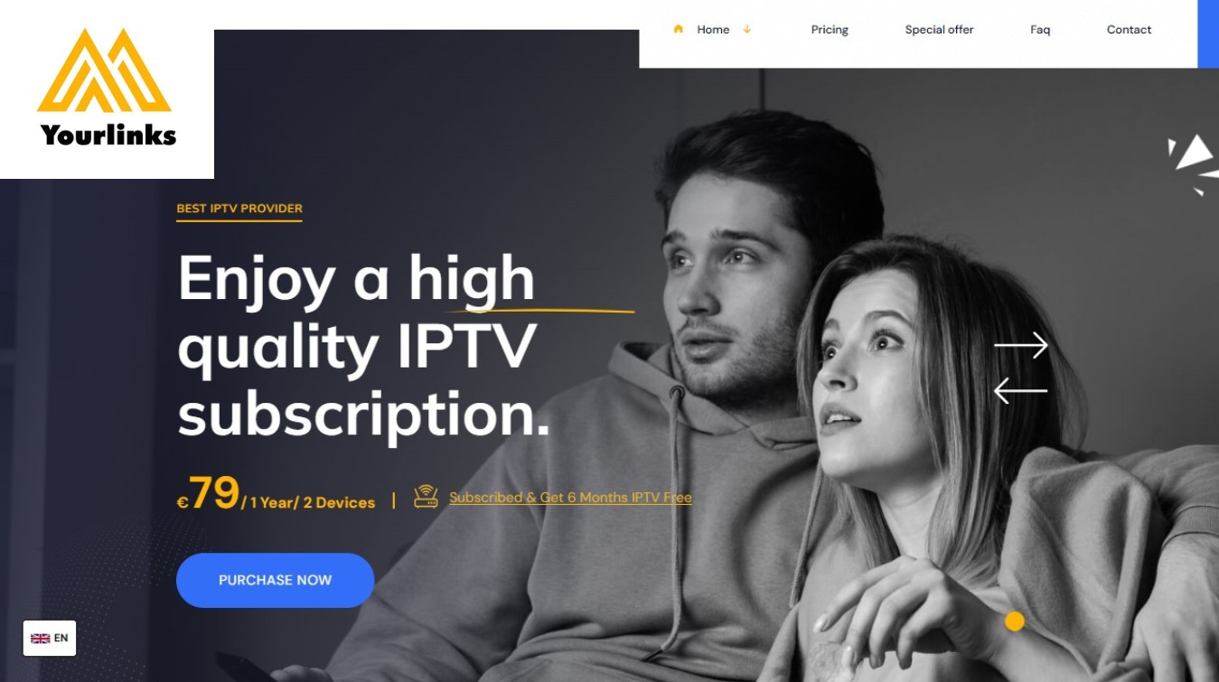 YourLinks IPTV - Reliable IPTV Links for All Your Devices